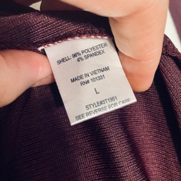 Set of 2 Cherry Color Tops by CHARLOTTE RUSSE - Picture 8 of 11